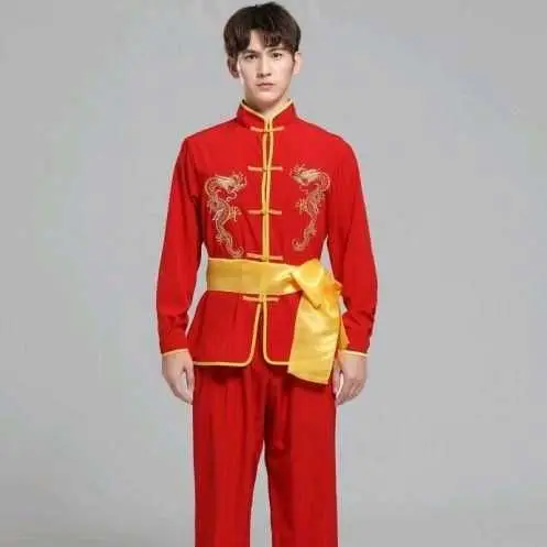 Købe Traditionel Kinesisk Tøj For Mænd, Wushu Tai Chi Uniform Shaolin Kampsport Fase Ydeevne Kung Fu \ Trin & dance wear - Kerteminde-motionscenter.dk